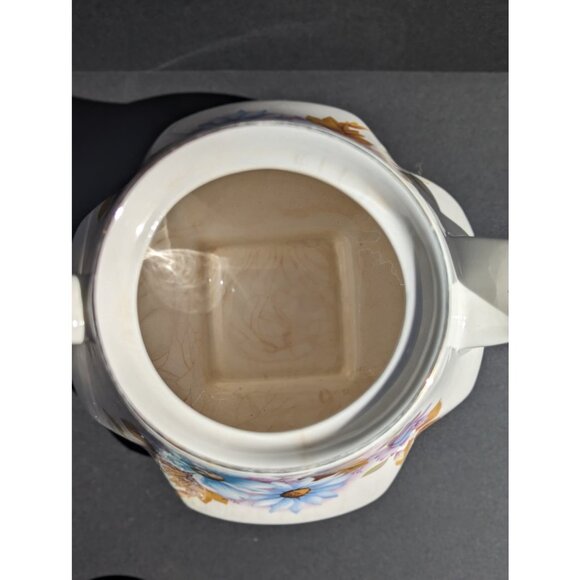 Vintage James Kent Old Foley stamped Melrose 24 Staffordshire Tea Pot - Picture 5 of 6